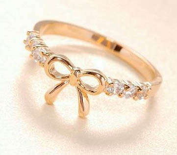 Bowknot Classic Fashion Ring GOLD COLORED !*Beautiful*! Local Stock!!