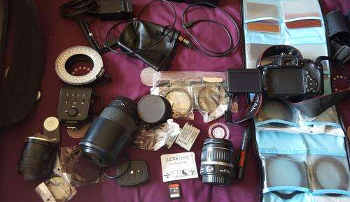 Canon 600d with lots of extras and lenses - very good condition !! High value content