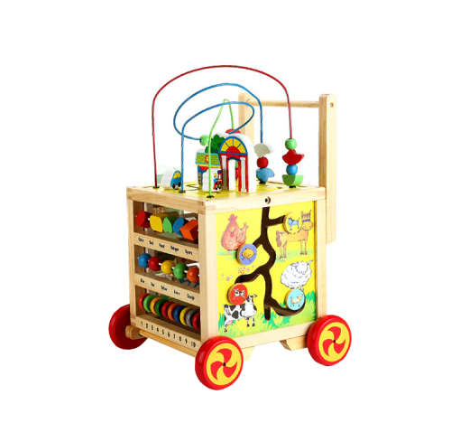 Wooden Cube Activity Walker