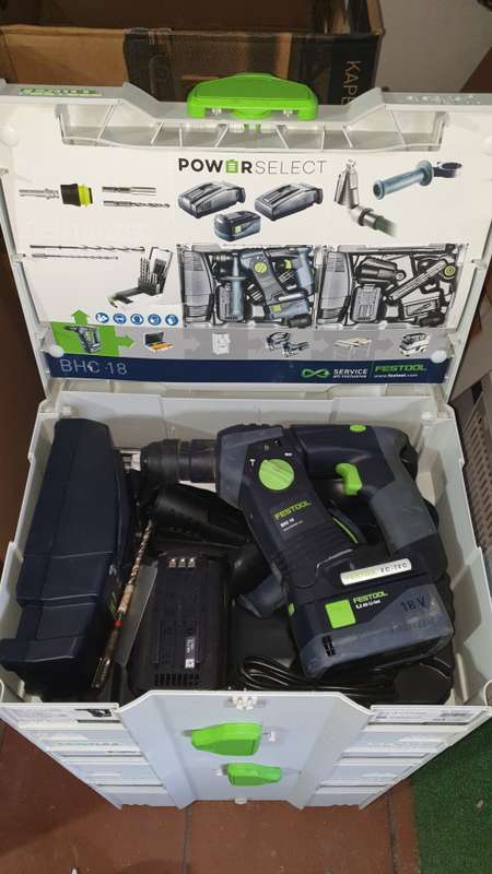 FESTOOL BHC 18V  CORDLESS HAMMER DRILL Li 5.2 - PLUS 574720