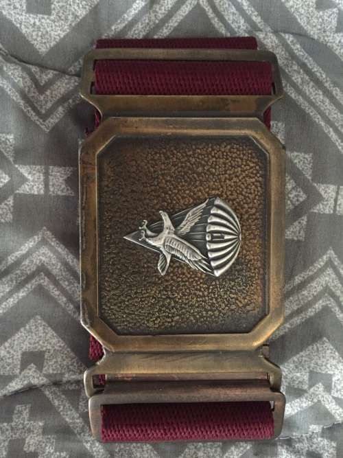 1 Parachute battalion stable belt