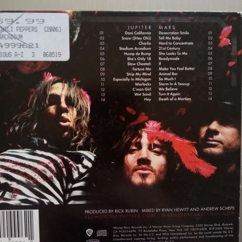 Red Hot Chili Peppers (CD) Stadium Arcadium
