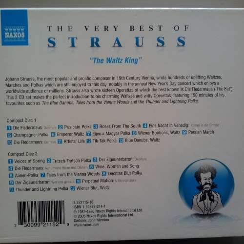 Johann Strauss (CD) The Very Best Of Strauss