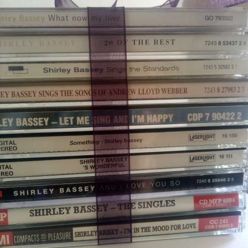Shirley Bassey (CD) Assorted CD x 10 - Bundle