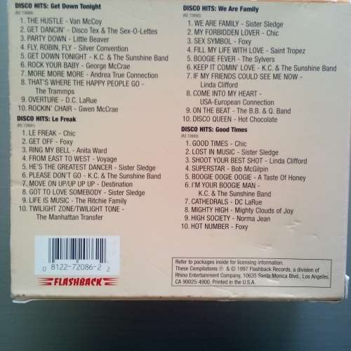 Disco Hits (CD) Box Set of 4