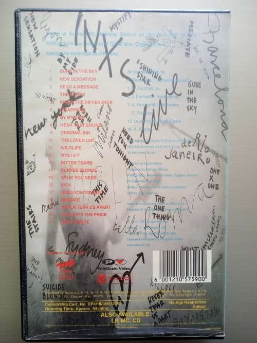 INXS (VHS) Live Baby Live