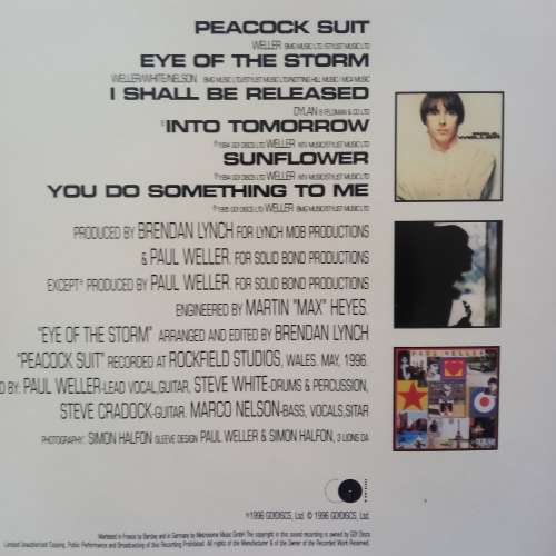 Paul Weller (CD) The Peacock Suit EP