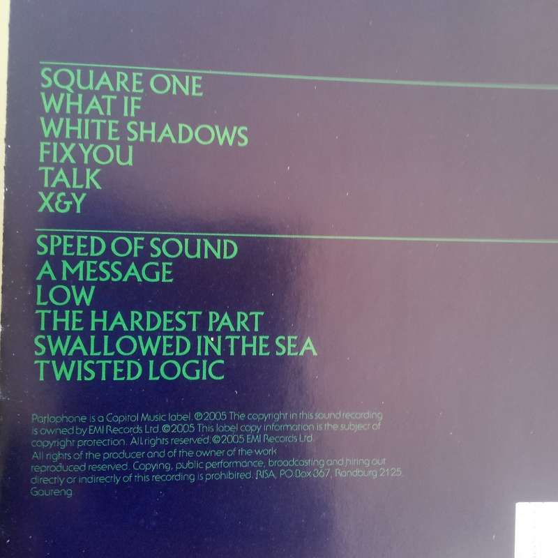 Coldplay (CD) X&Y