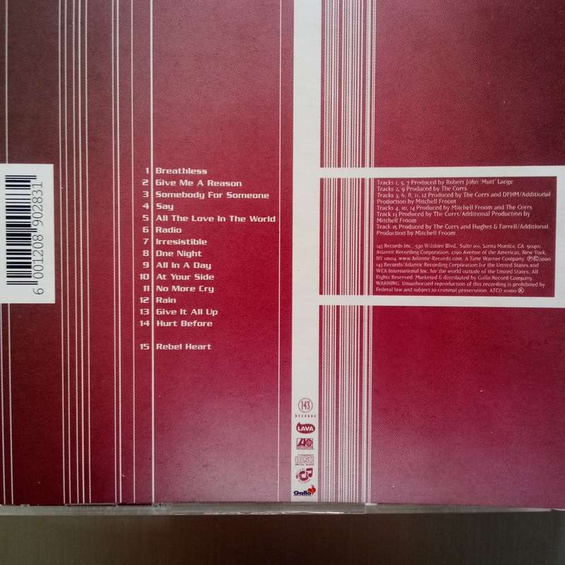 The Corrs (CD) In Blue