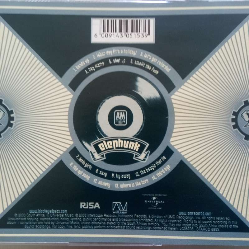 The Black Eyed Peas (CD) Elephunk
