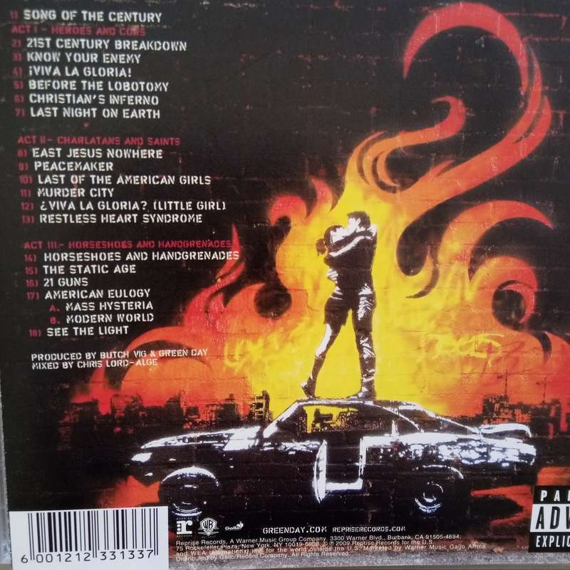 Green Day (CD) 21st Century Breakdown