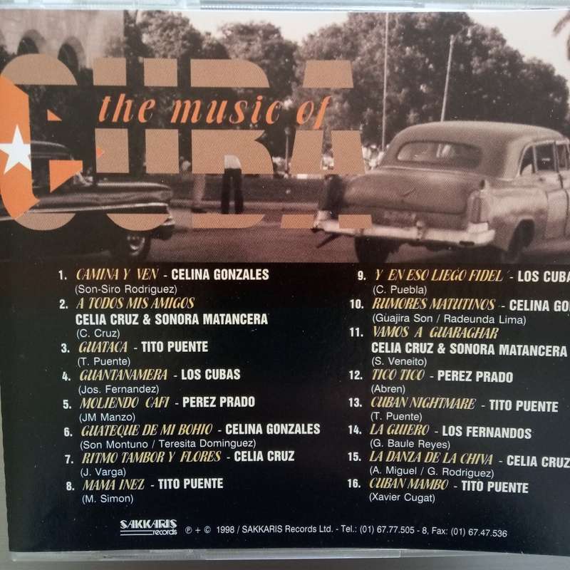 CUBA (CD) The Music Of