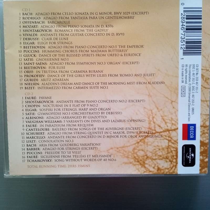 CALM (CD) Classical Compilation Double