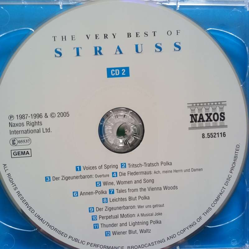 Johann Strauss (CD) The Very Best Of Strauss