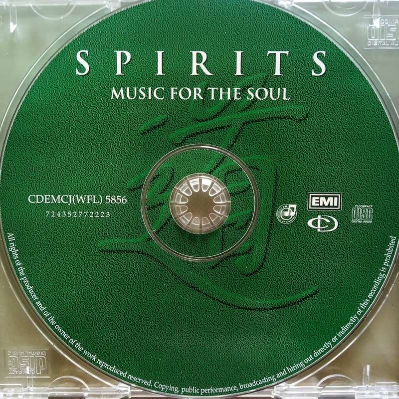Spirits (CD) Music For The Soul