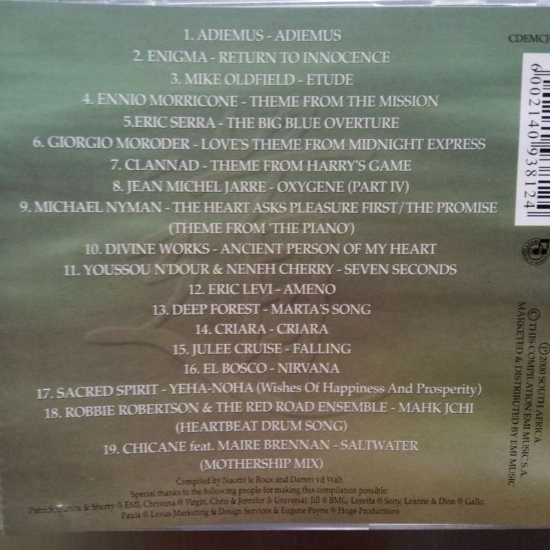 Spirits (CD) Music For The Soul