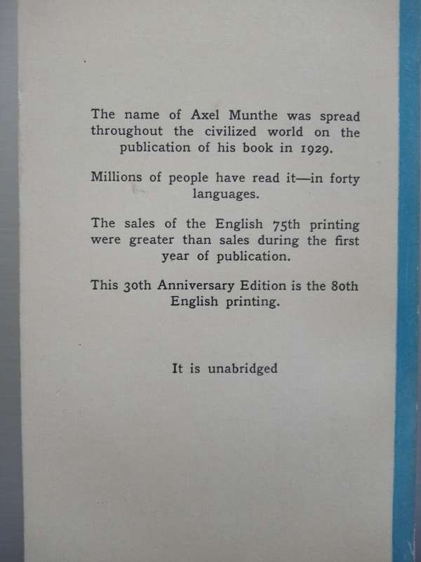 The Story of San Michele (Soft Cover) Axel Munthe