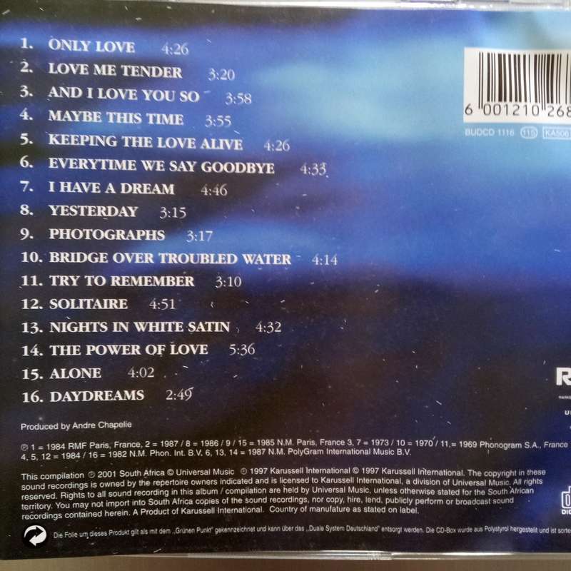 Nana Mouskouri (CD) The Romance Of