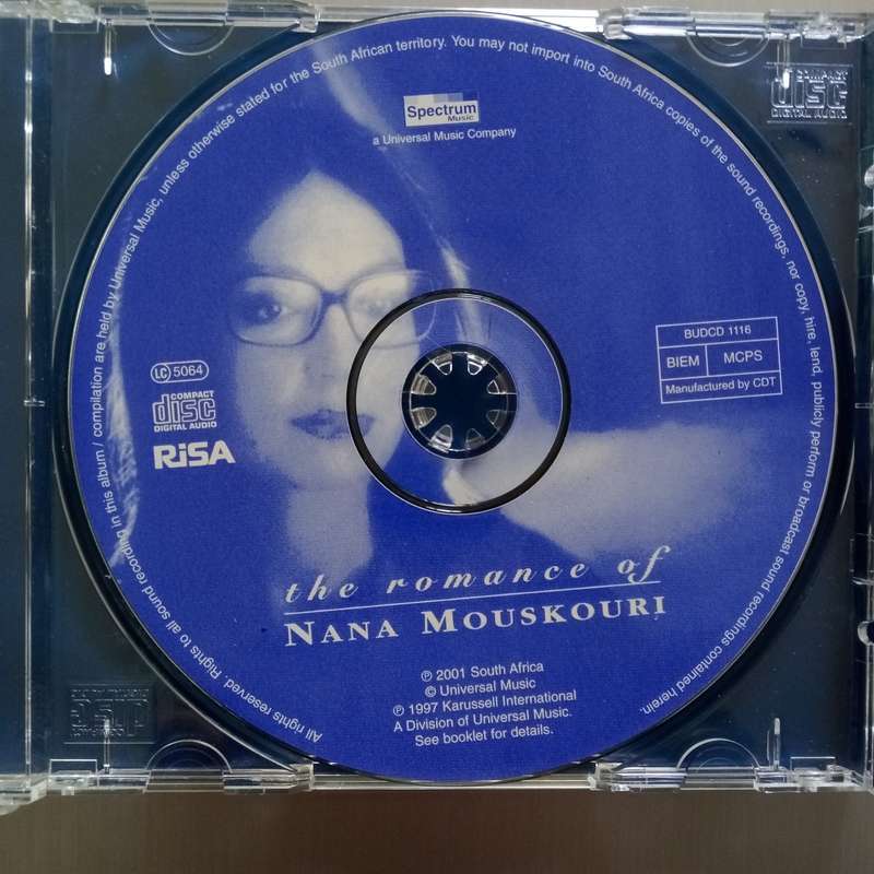 Nana Mouskouri (CD) The Romance Of