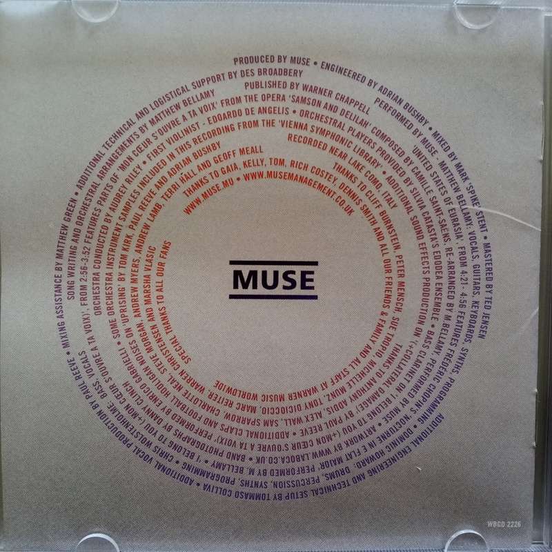 Muse (CD) The Resistance