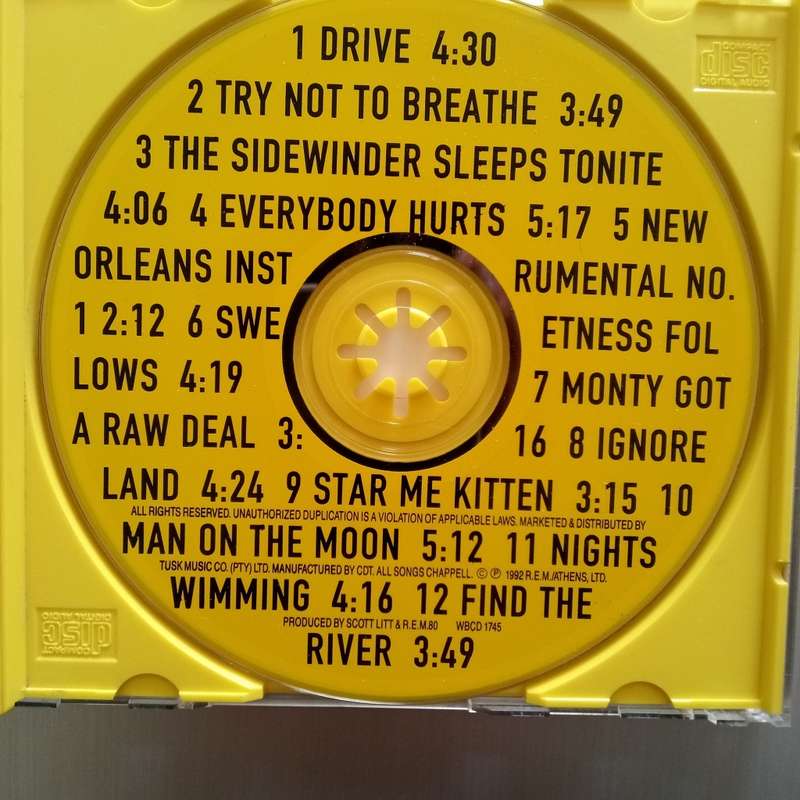 R.E.M. (CD) Automatic For The People