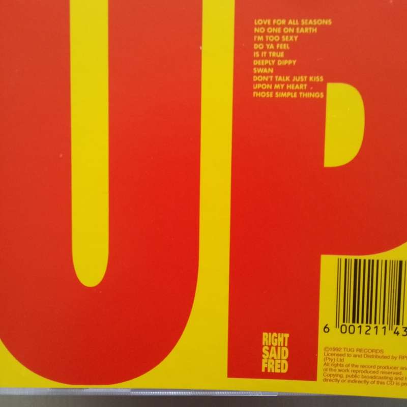 Right Said Fred (CD) Up