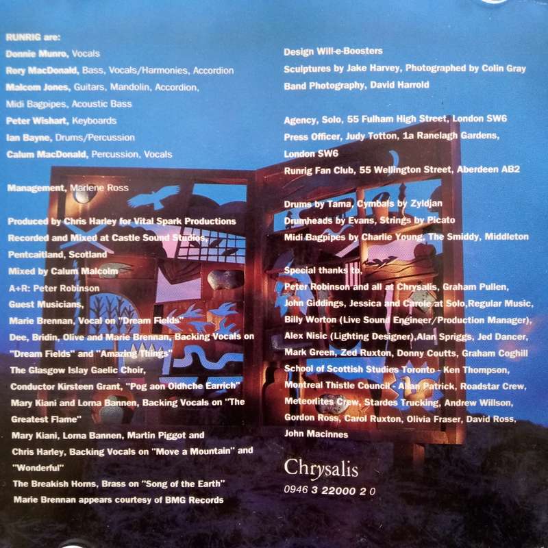 Runrig (CD) Amazing Things