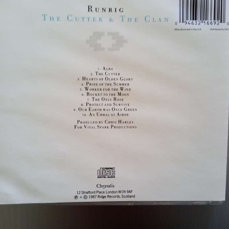 Runrig (CD) The Cutter & The Clan