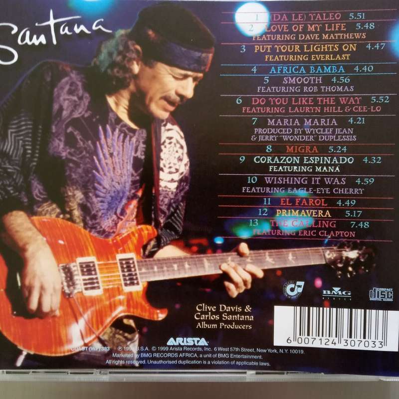 Santana (CD) Supernatural
