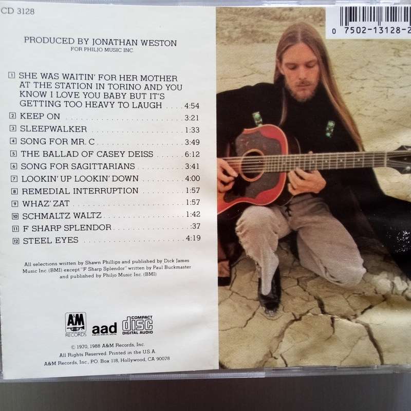 Shawn Phillips (CD) Second Contribution