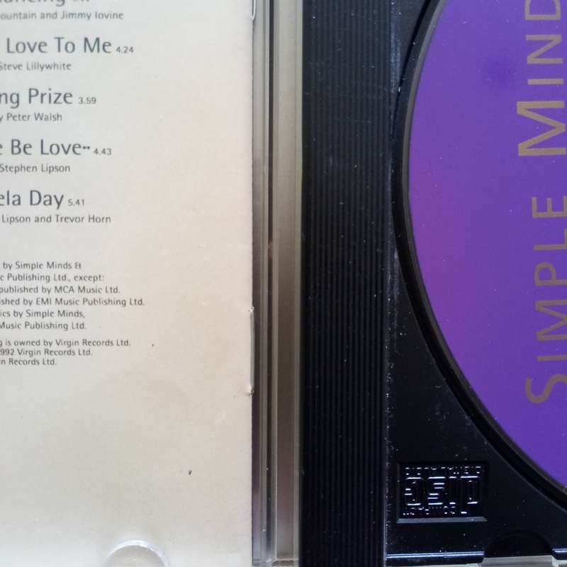 Simple Minds (CD) Glittering Prize
