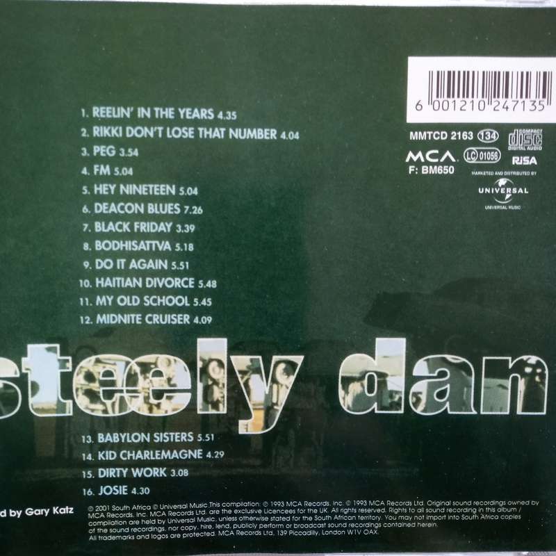 Steely Dan (CD) The Best Of - Then And Now