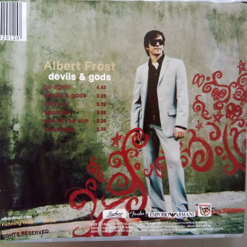 Albert Frost (CD) Devils & Gods