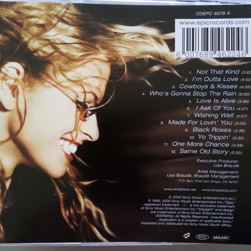 Anastacia (CD) Not That Kind