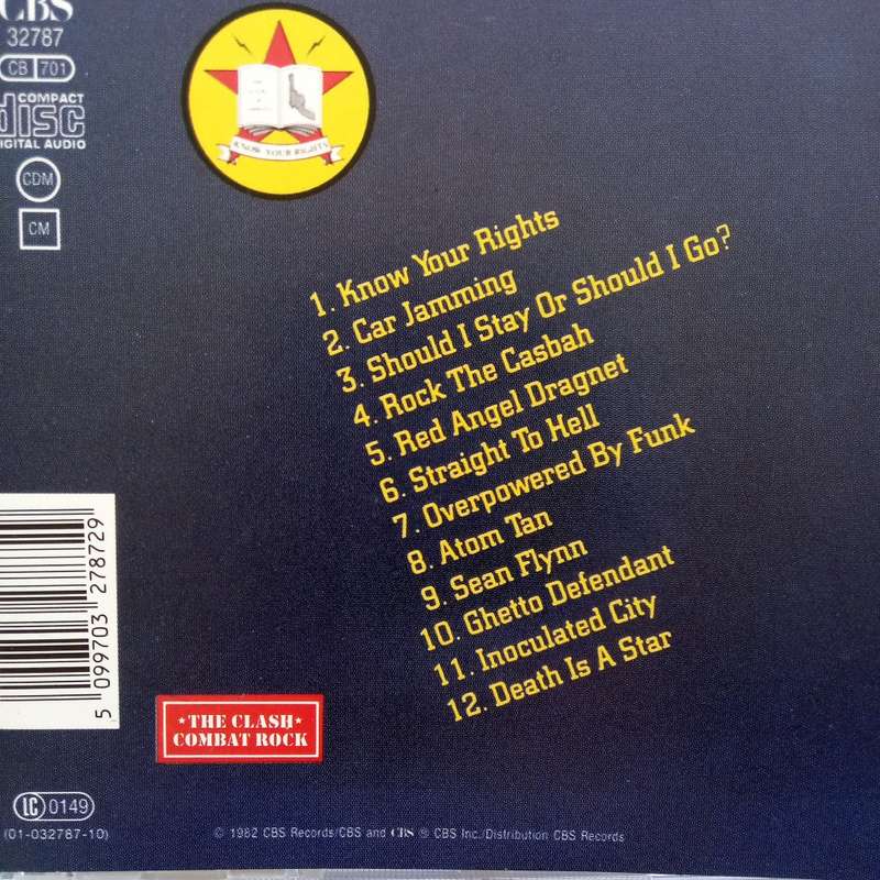 The Clash (CD) Box Set 0f 3