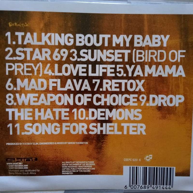 Fat Boy Slim (CD) Halfway Between The Gutter And The Stars