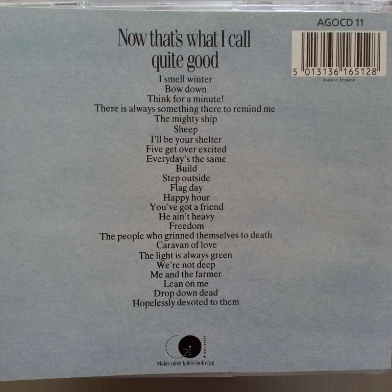 The Housemartins (CD) Now That`s What I Call Quite Good