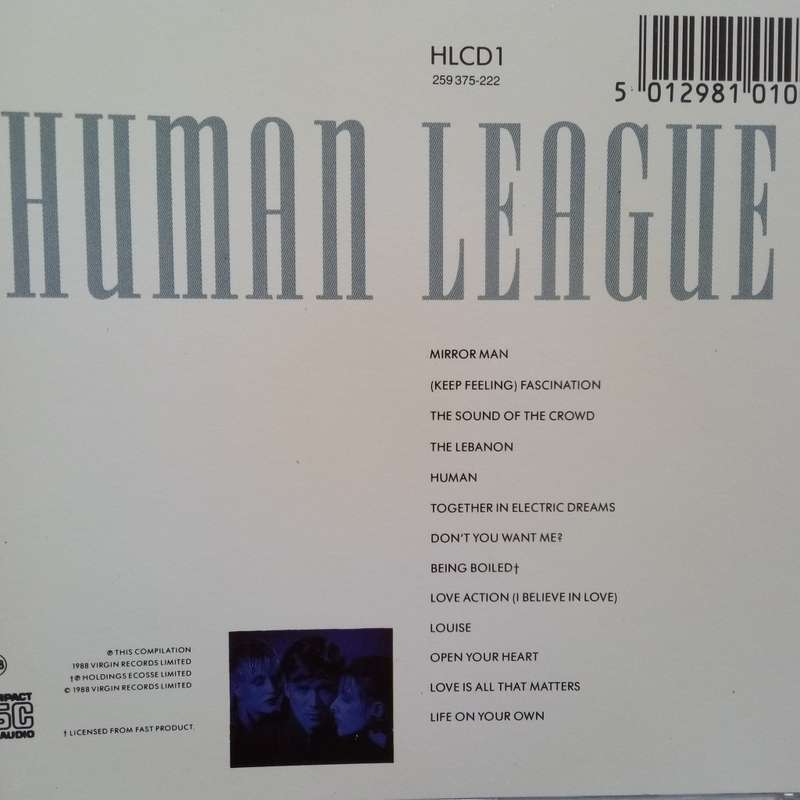 Human League (CD) Greatest Hits
