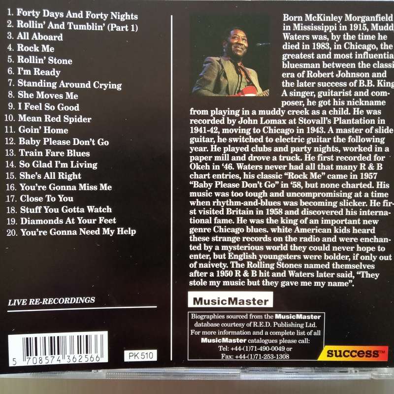 Muddy Waters (CD) The Blues