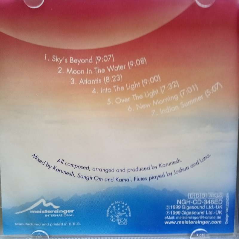 Sky`s Beyond (CD) Karunesh