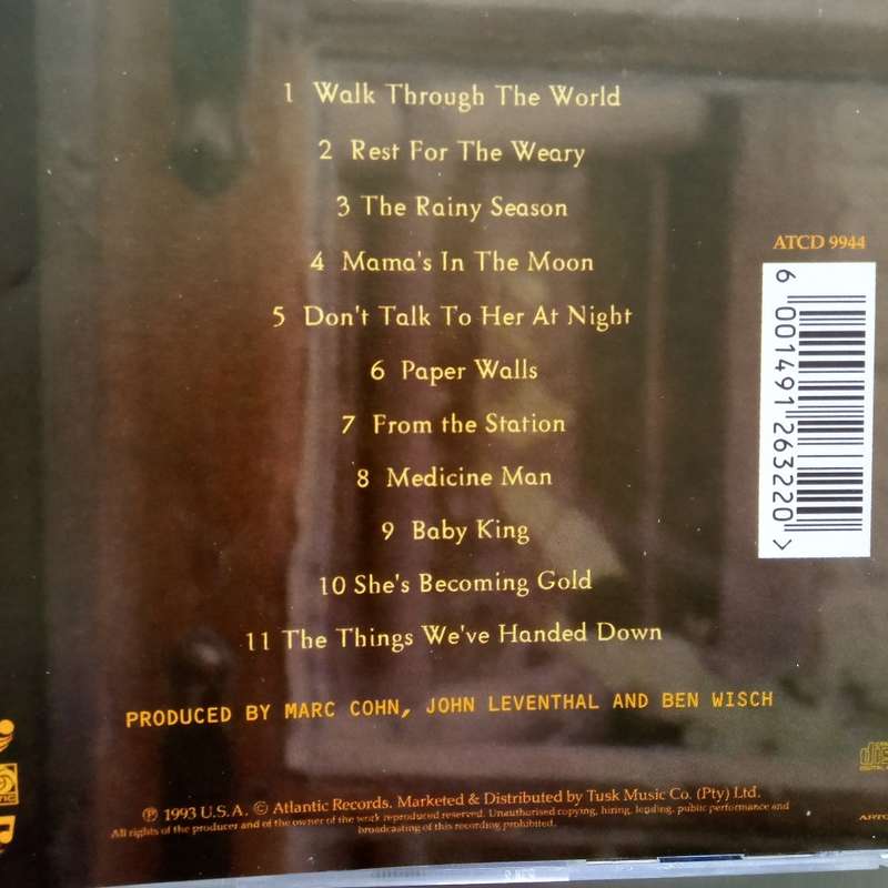 Marc Cohn (CD) The Rainy Season