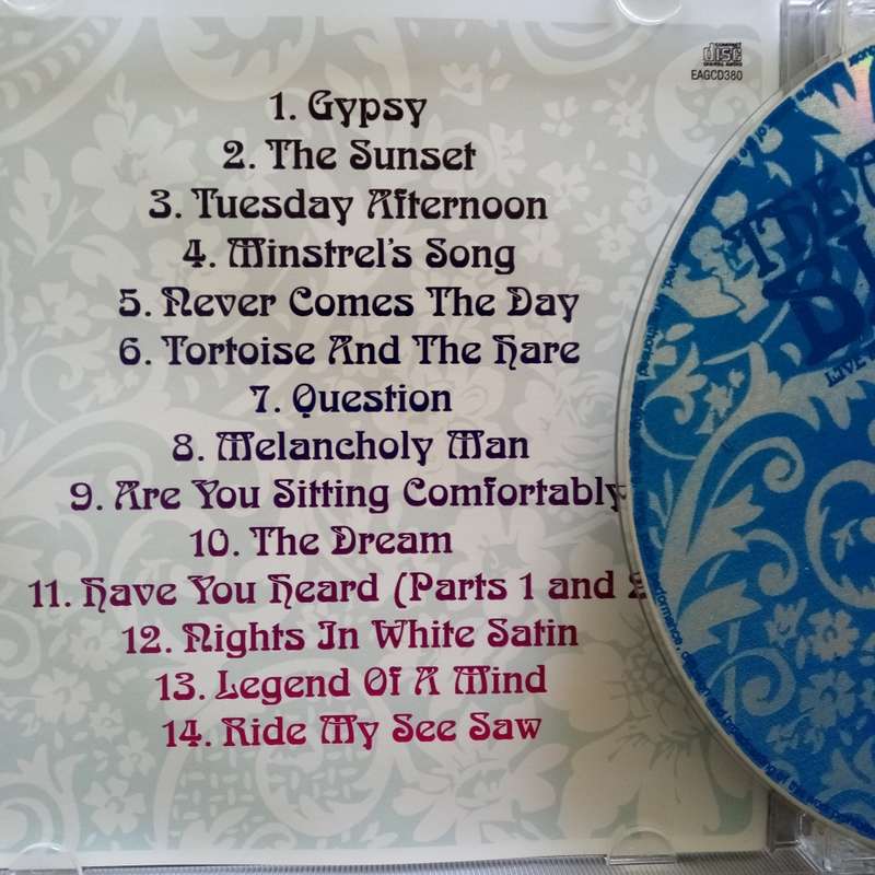 The Moody Blues (CD) Live At The Isle Of Wight Festival 1970