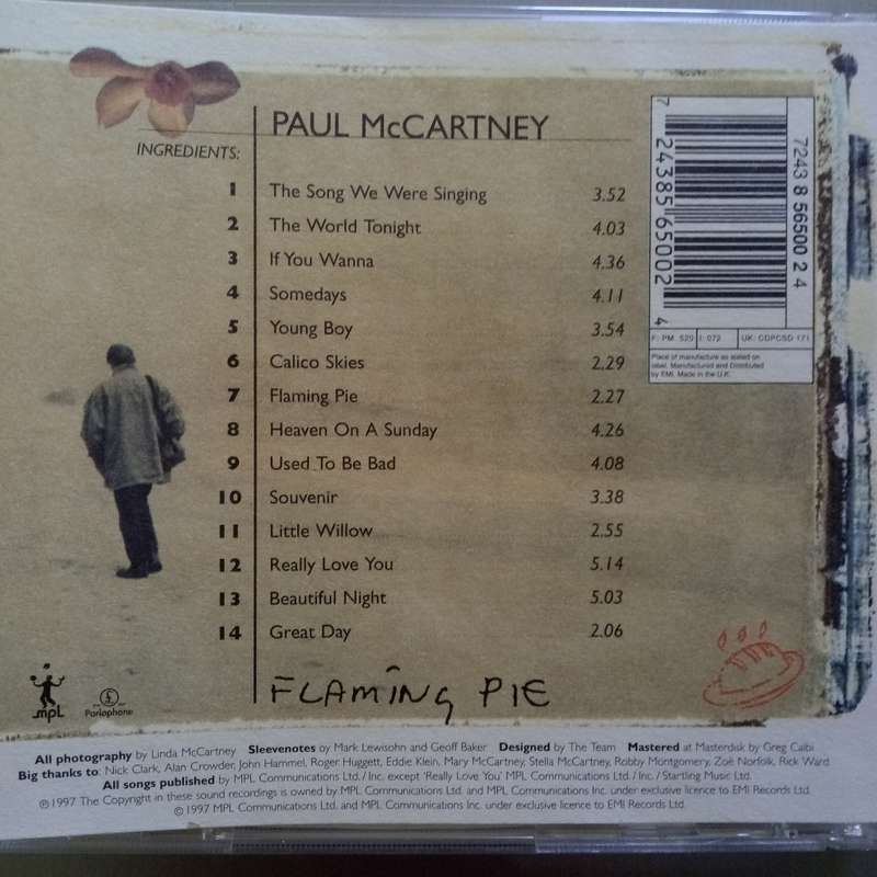 Paul McCartney (CD) Flaming Pie