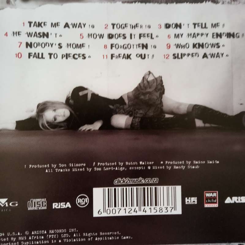Avril Levigne (CD) Under My Skin
