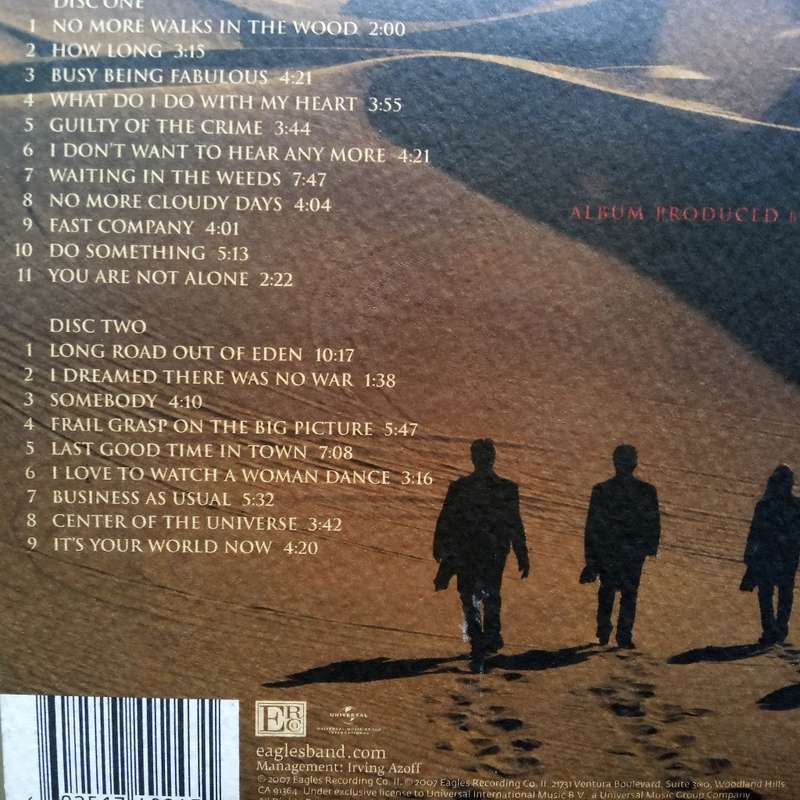 Eagles (CD) Long Road Out Of Eden