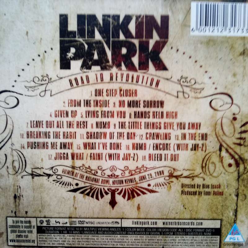 Linkin Park (CD/DVD) Road to Revolution