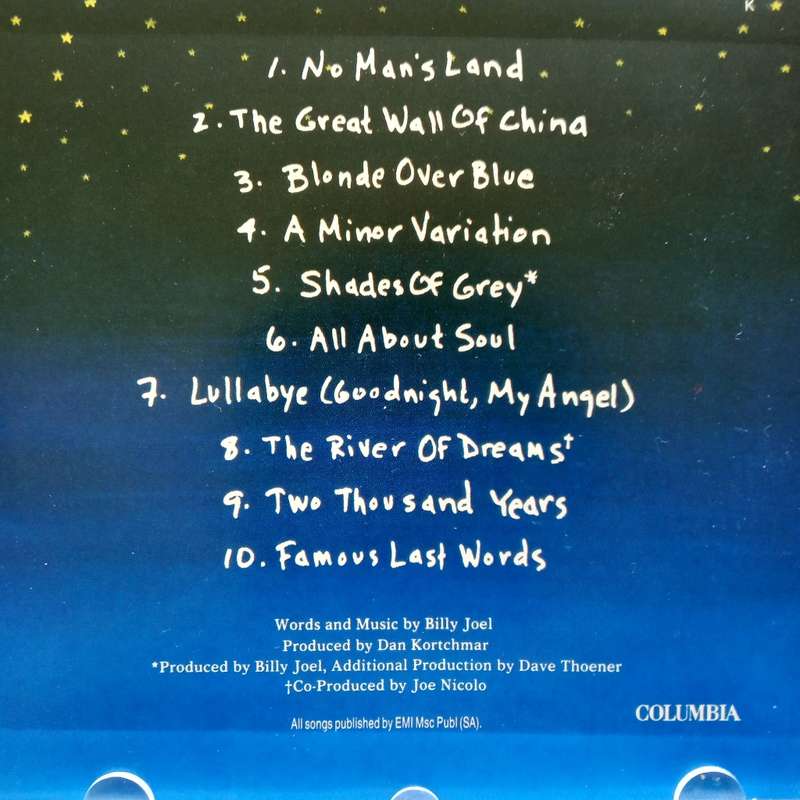 Billy Joel (CD) River Of Dreams
