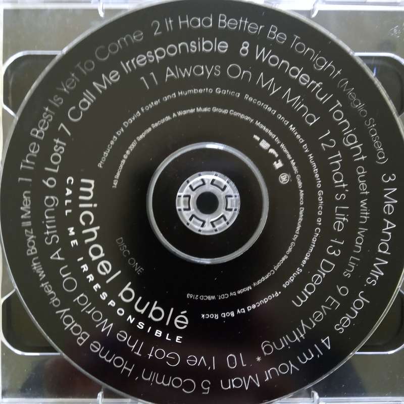 Michael Buble (CD) Call Me Irresponsible