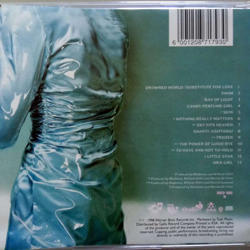 Madonna (CD) Ray Of Light