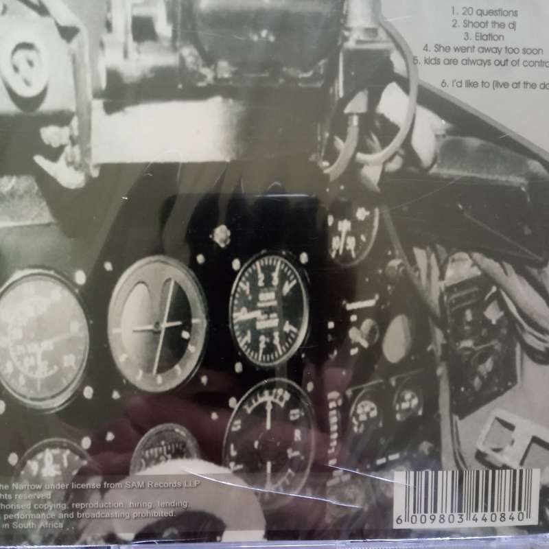 The Narrow (CD) Sharing The Turbulence EP (New)